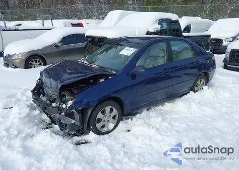 2007 Kia Spectra Ex z USA, uszkodzony, nr VIN KNAFE122575393455